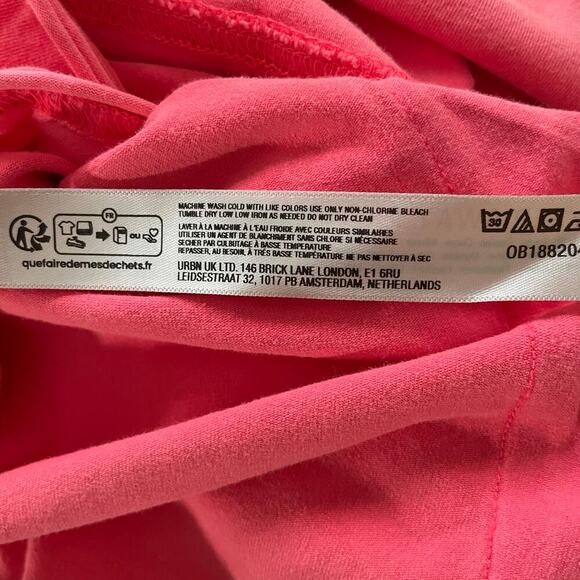 Free People Movement Hot Shot Tee Romper Electric Sunset Coral Size Small - Picture 12 of 12